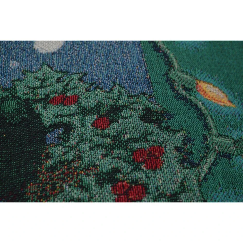 Large Winter Snowman Tapestry 54